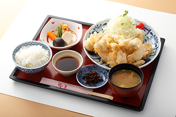 とり天定食